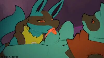 2D Gay Yiff Furry Porn Sex E621 Gay Femboy Lucario Pokemon Digimon R34 Rule34 Blowjob
