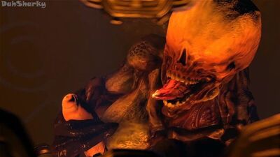 3d yiff by dahsharky furry porn Sex E621 FYE Straight doom rule34 r34 demon girl blowjob deepthroat rough baron of hell femdom