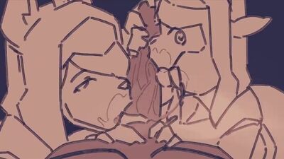 2D Yiff by Spikedmauler Furry Porn Sex E621 Fye Straight Blowjob Deepthroat Sloppy Nun