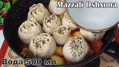 ГУЛЬ-ХАНУМ Сытный Обед или Ужин _Гуль-Ханум на Сковороде