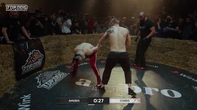 [Top Dog] Чибис vs. Анубис | TDFC 7 | бой на голых кулаках