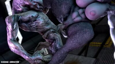 3d yiff by Kasdaq Yiff Straight Furry Porn Sex E621 FYE shangheili Halo R34 Rule34 Covenant Elite Alien girl