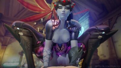 Widowmaker - NSFW; POV; riding; small tits; 3D sex porno hentai; (by @FPSBlyck | @FPSBlack) [Overwatch]