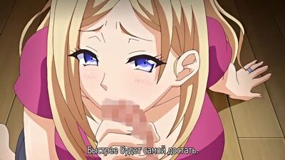 Kazoku: Haha to Shimai no Kyousei | Красавица-мачеха и сводные сёстры - 2/3 серия [RUS субтитры] (HENTAI)