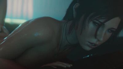 Lara Croft - NSFW; thicc; big ass; big butt; doggystyle; anal fucked; orgasm; creampie; 3D sex porno hentai; [Tomb Raider]