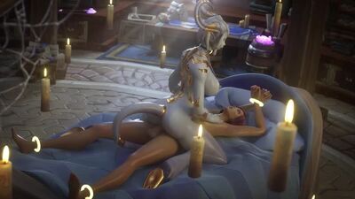 World of warcraft 3D futanari porn