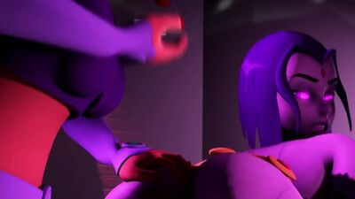 Futanari 3D porn Teen Titans