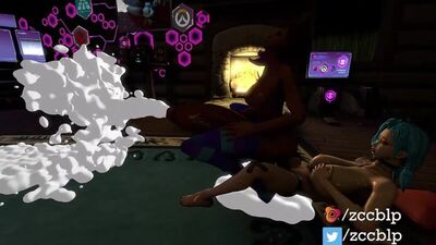 LoL Overwatch futa porn