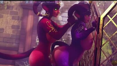 On the Glass 720p futanari futa 3D porn