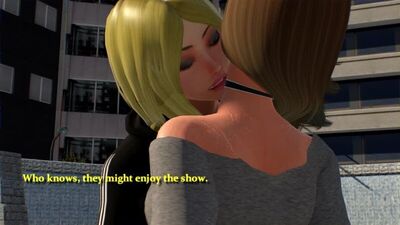 Out in Public 1080p 3D futanari futa porn