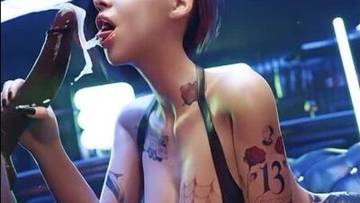 Cyberpunk 2077.3d porn .panam palmer.judy alvarez.