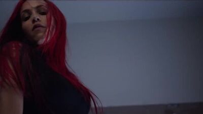 Miss Krystle - Focused All Night (official) (секси клип музыка sexy music video clip explicit девушки EBM Dark Industrial Pop)