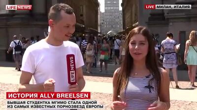 Русская Порно актриса Ally Breelsen - Ангелина Дорошенкова интервью Life История порно звезды из России HD Секс эротика Фильмы