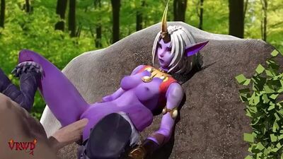 League of Legends Hentai | Lol Porn | [League of Porn] Soraka трахают на улице (VRWD)