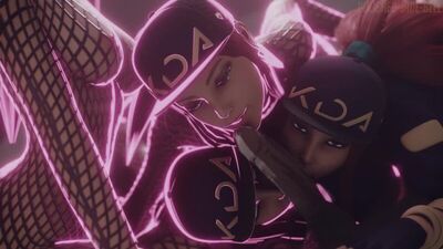 League of Legends Hentai | Lol Porn | [League of Porn] Акали использует свое темное искусство (полированный нефритовый колокольч