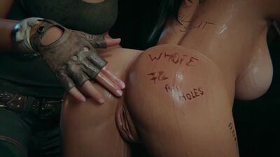 Лара Крофт и секс машина