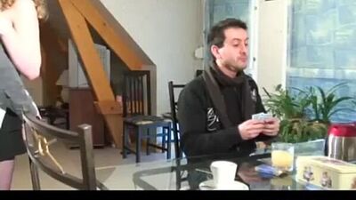 Милая француженка в оргии