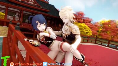 Genshin impact hentai xiangling