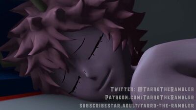 Izuku Midoriya Mina Ashido My Hero Academia TarroTheRambler animated sound 3D hentai porn