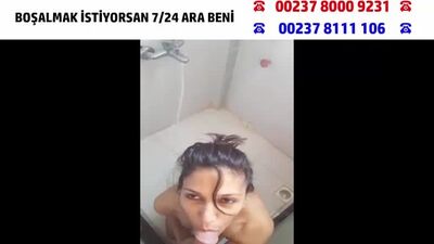 Banyocu Ali Türk Kıza Banyoda Sakso Çektiriyor (TÜRK PORNO) (TÜRK İFŞA)