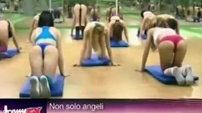 Italian Fitness Show Sexy Tight Butts Compilation