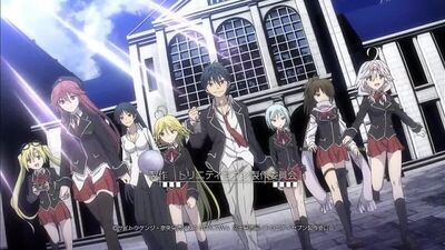 (18+)Тринити: Семеро магов Trinity Seven - 1 серия [Субтитры] [IDA]