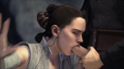 3D porn - Reys First Lesson (Star Wars sex)