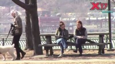 Kristen and Julianne Moore Shooting Still Alice-14 March