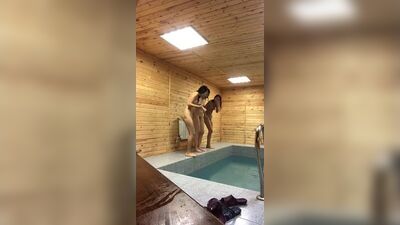 18 KZ - голые КАЗАШКИ в сауне