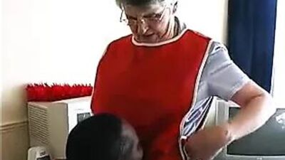 Granny Interracial