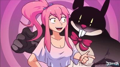 [HARD CARTOON ANIMATION PORN] ДЕВЧОНКИ РЕШИЛИ ПОИГРАТЬ В ПУШИСТОГО КРОЛИКА [DERPIXON]