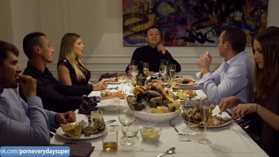 Oral sex under the table [Private , Brazzers , Lust Films , New Sensations , Kinkcom , Dorcelcom , Harmony Vision Reality Gang]