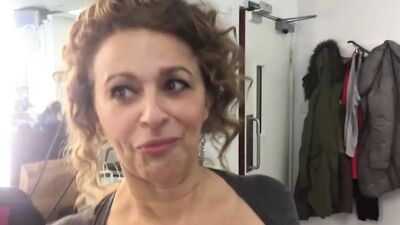 Nadia Sawalha Flashing Big Tits