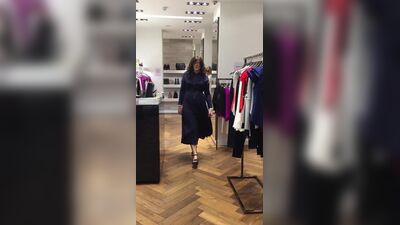 Karen Millen blue summer dress 1.mov