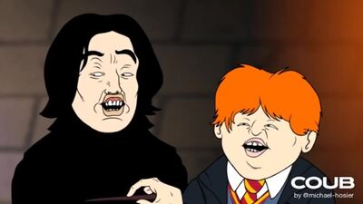 Wingardium Leviosa (Harry Potter Parody Animation) - Oney Cartoons