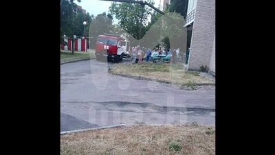 В Елизаветинской пожар