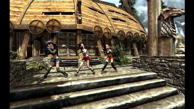 Skyrim Tera Elin Race + Dance Synchronizator "Miku Miku Ni Shite Ageru"