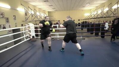 {TRUE GYM MMA} Дацик против Папы Гиганта 190 кг