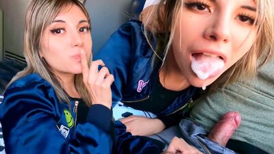 Сосалка в школьном автобусе