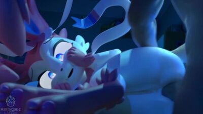 Много спермы для покемона