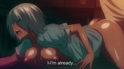 Хентай. Член в пизде, равняется бурному сквирту