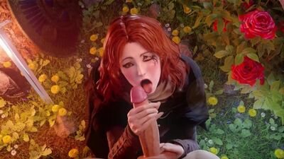 Перед большим членом готова на любые извращения