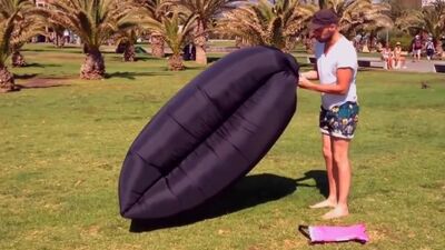 Надувной матрас для отдыха Ламзак