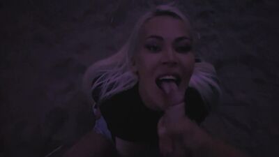 Ночной вояж в лесу