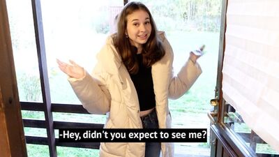 Удачно в гости заехала!