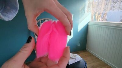 Слепок небритой промежности