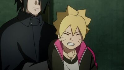 Боруто 1 сезон 54 серия "Саске и Боруто!" озвучка (OVERLORDS)