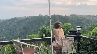 OnlyFansน้อง corneo888 วังน้ำเขียวเสียวหมีในรถบ้าน ยสตน