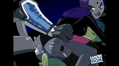 Teen Titans Porn - Raven Double Teamed