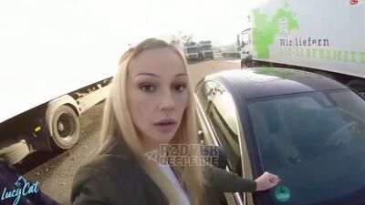 Настю Ивлееву сняли на улице в короткой юбке (Анастасия Ивлеева слив) [HD1080,russian,pickup,blonde,sex,porno,hardcore,deepfake]